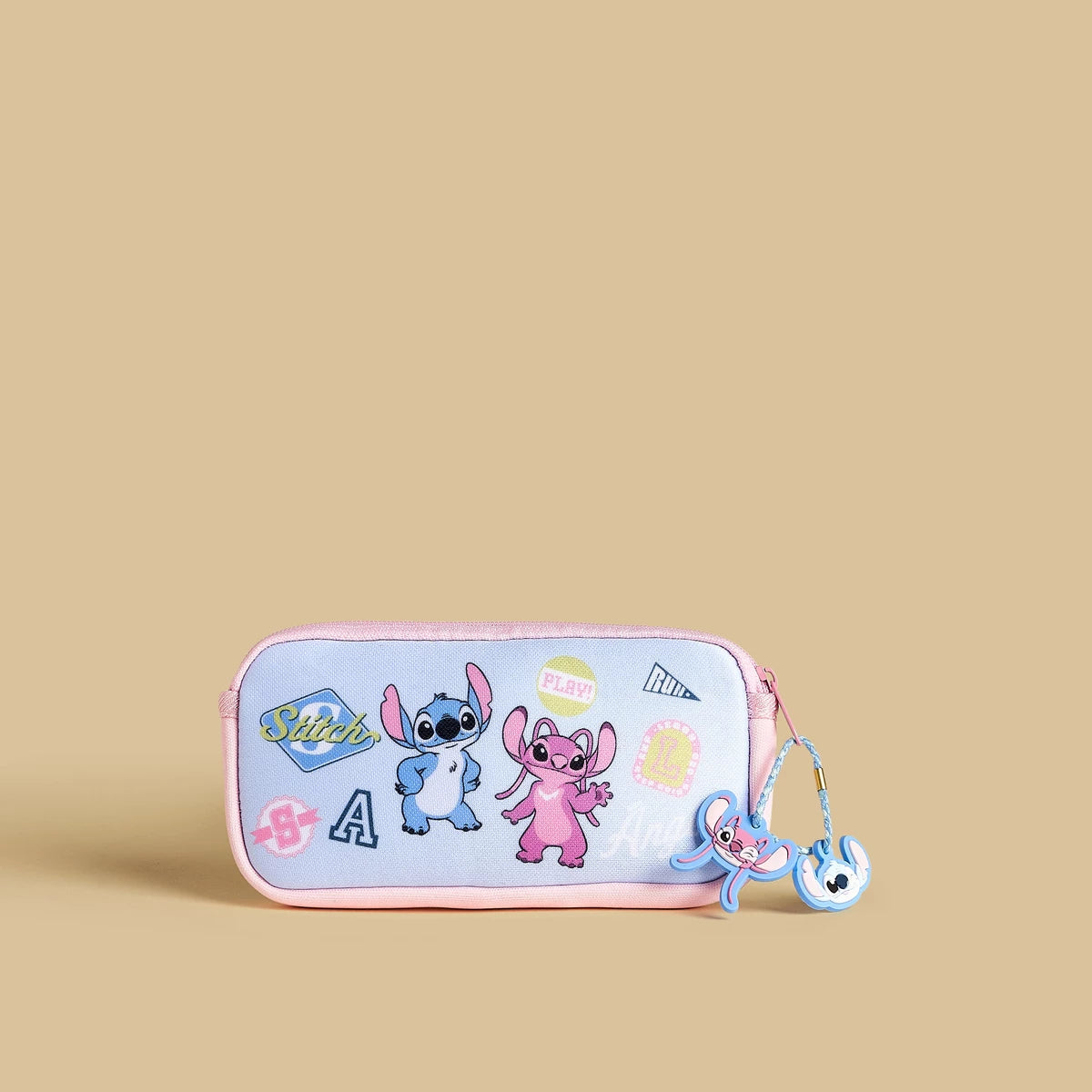 Stitch and Angel Accent Sunglasses with Pouch