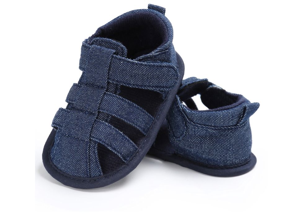 Blue Sandal Booties