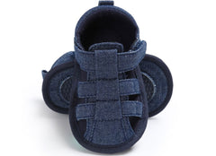 Blue Sandal Booties