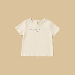 Pack of 5 Assorted Printed Cotton T-Shirts for Girls