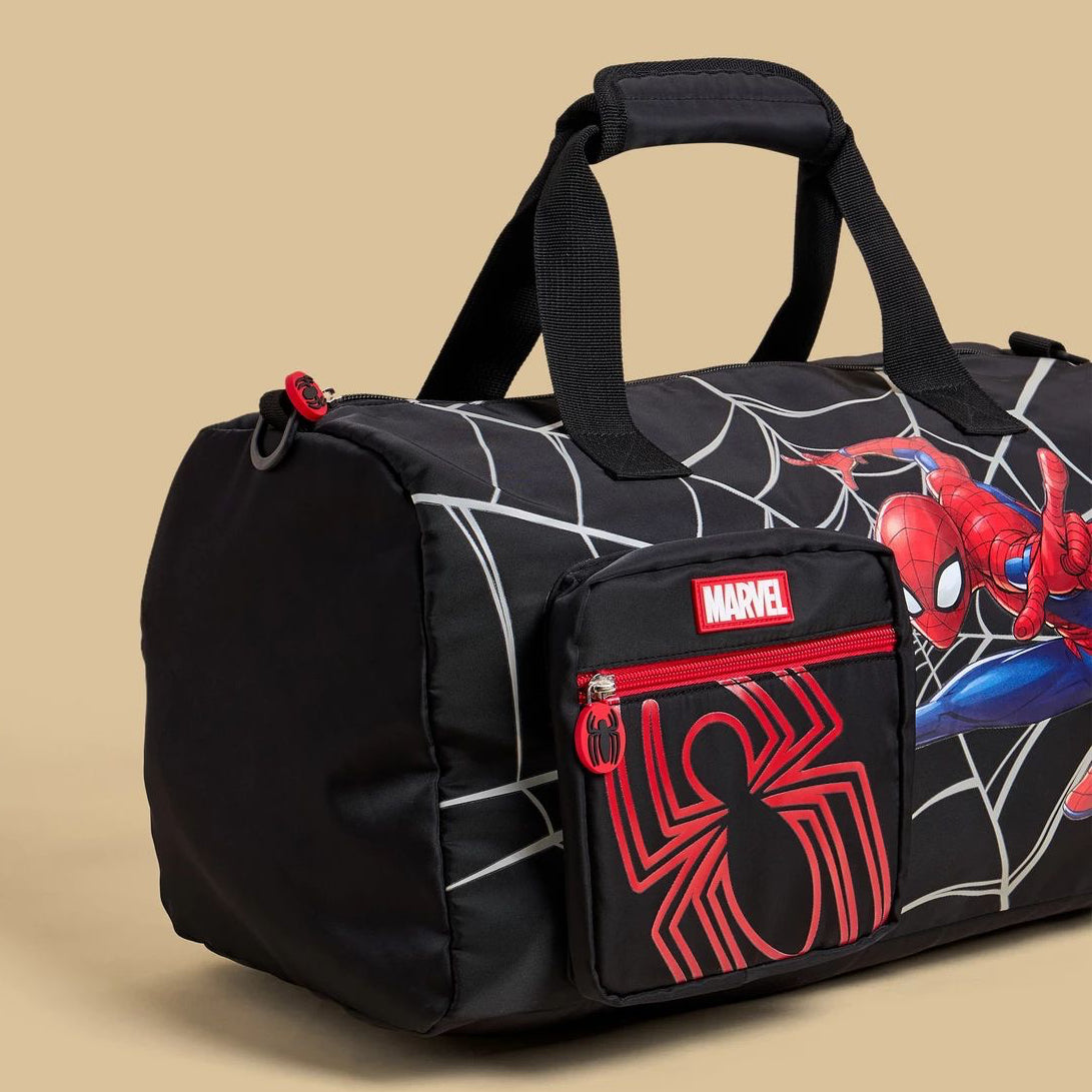 Spiderman Print Kids Duffle Bag