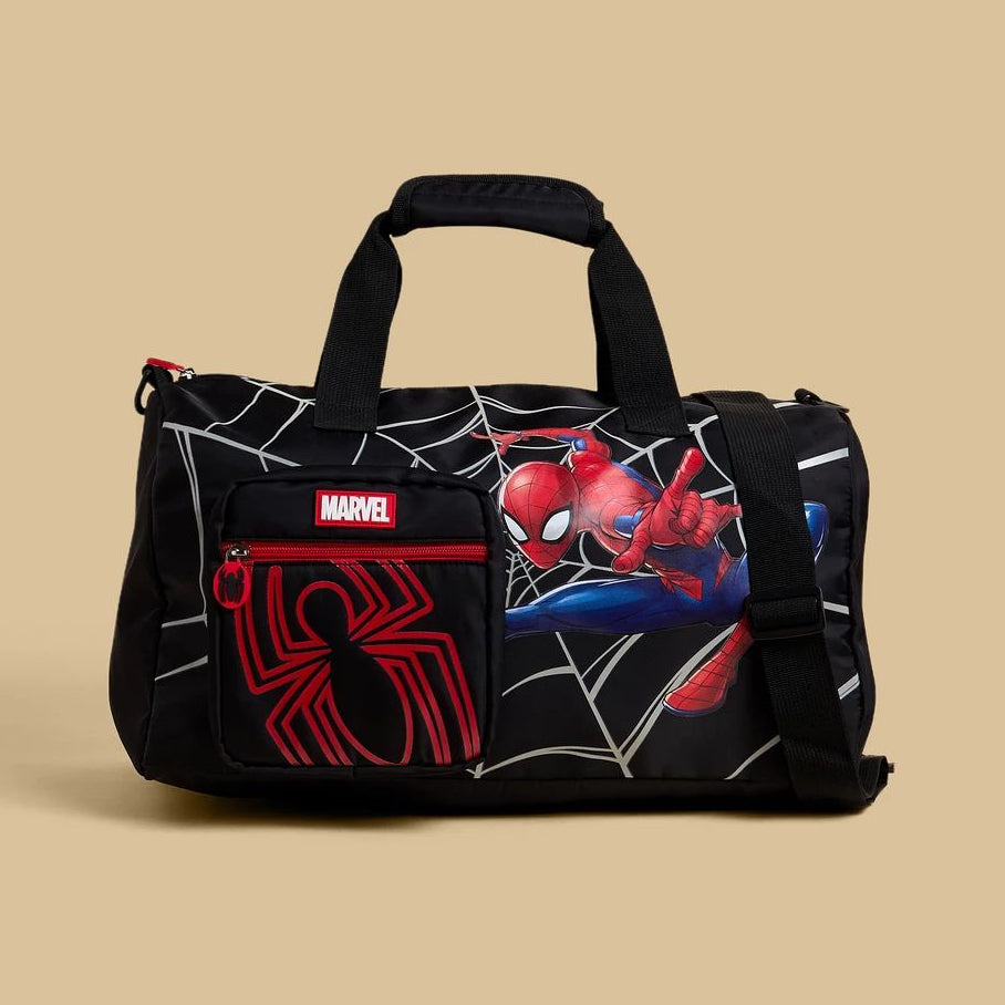 Spiderman Print Kids Duffle Bag