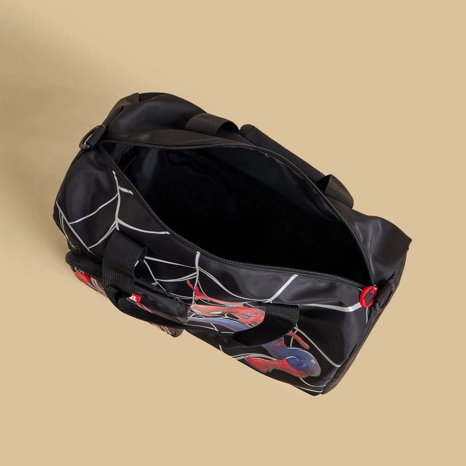 Spiderman Print Kids Duffle Bag