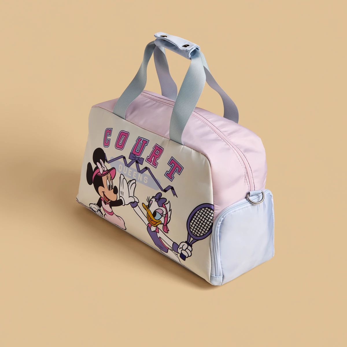 Minnie Mouse & Donald Duck Print Duffle Bag