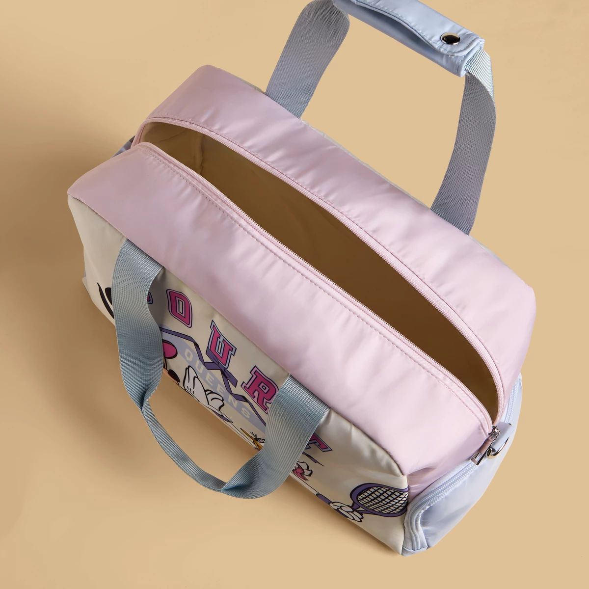 Minnie Mouse & Donald Duck Print Duffle Bag