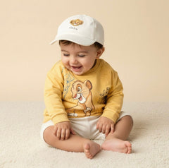 The Lion King Sweatshirt, Shorts and Cap Set