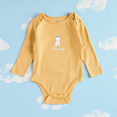 Pack of 3 Printed Bodysuits with Long Sleeves