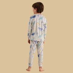 Dino Print Pyjama Set