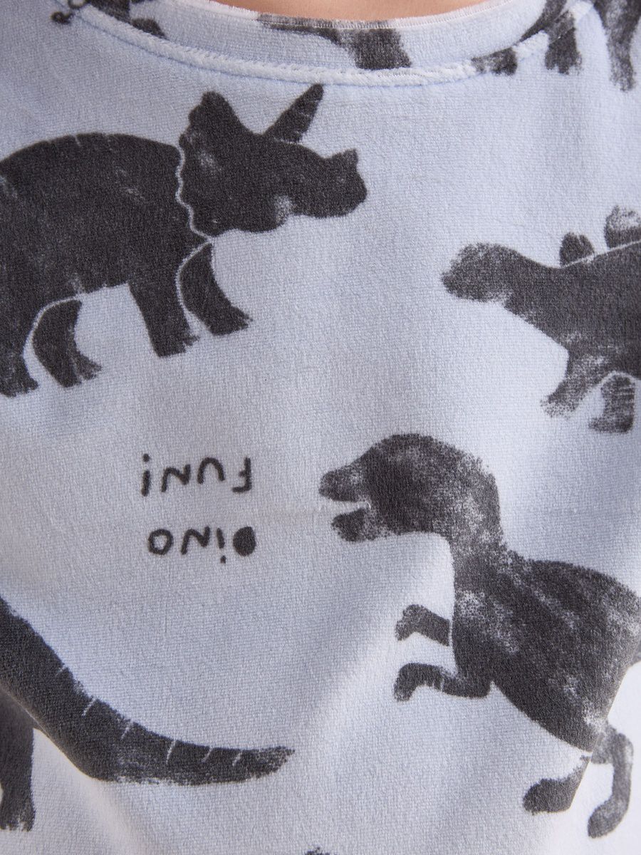 Dinosaur Print Cotton Pyjama Set