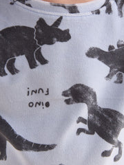Dinosaur Print Cotton Pyjama Set