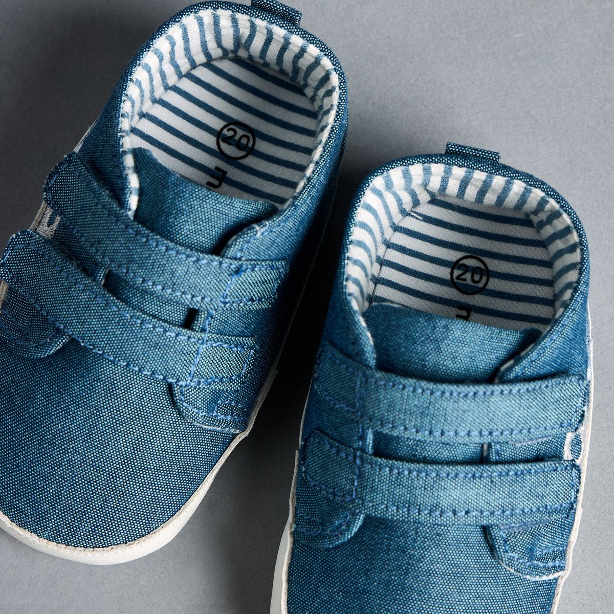 Denim Elephant Booties