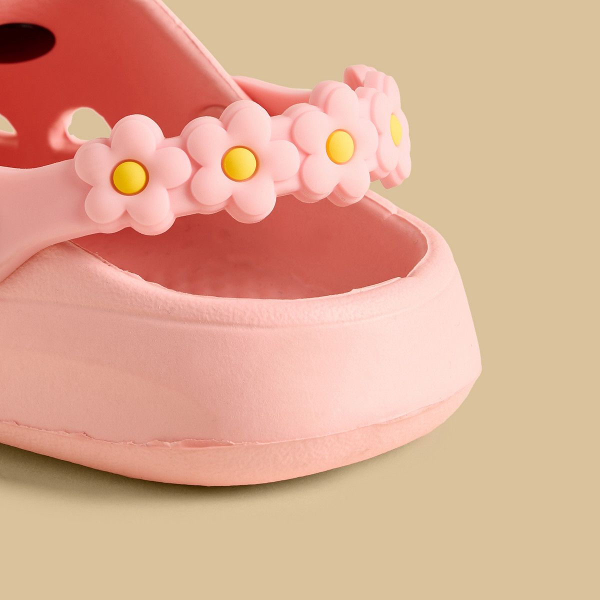 Flower Applique Clogs