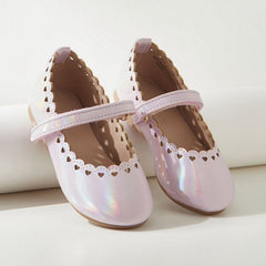 Heart Cutout Ballerinas