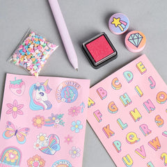 Unicorn Print Assorted Stationery Set
